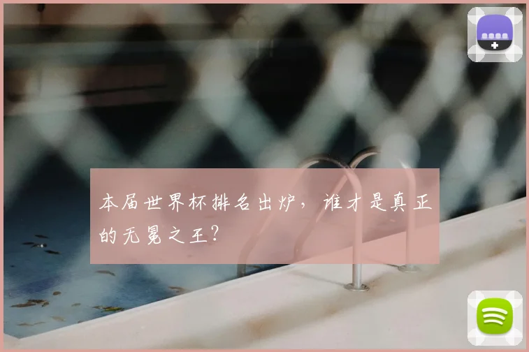 本届世界杯排名出炉，谁才是真正的无冕之王？